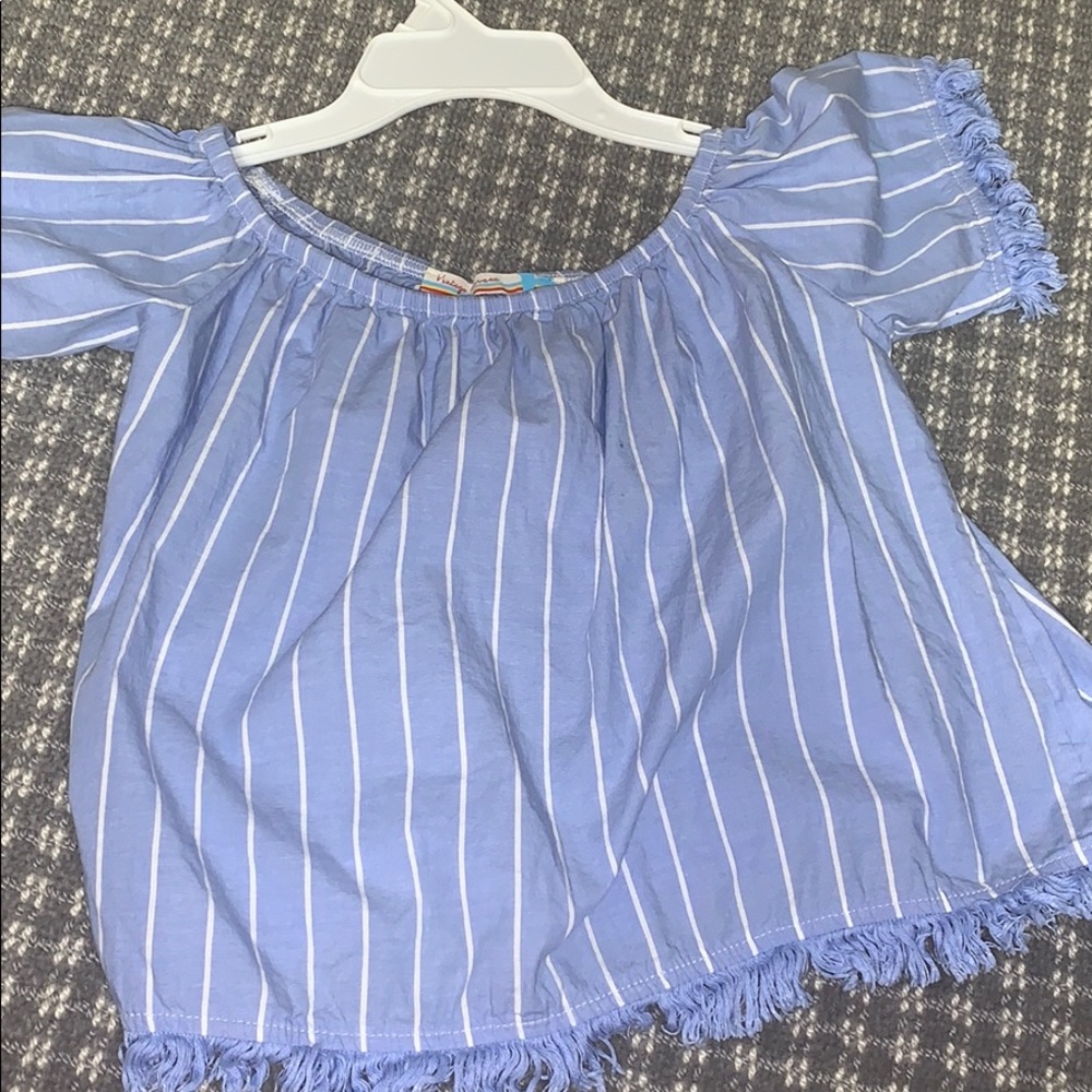 Vintage Havana off the shoulder top